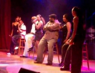 Yossarian Bowens singing to Envogue