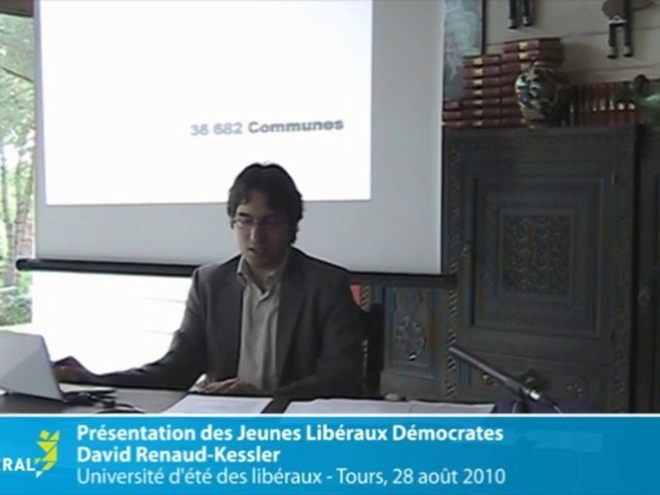 Présentation des Jeunes Libéraux Démocrates