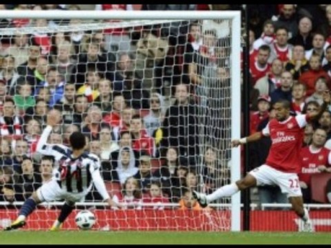 Arsenal 2-3 Westbrom Nasri great-double, Odemwingie scored