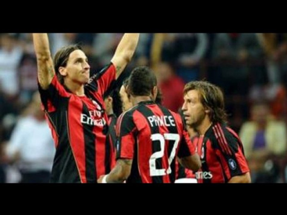 AC Milan 1-0 Genoa Ibrahimovic great-lob