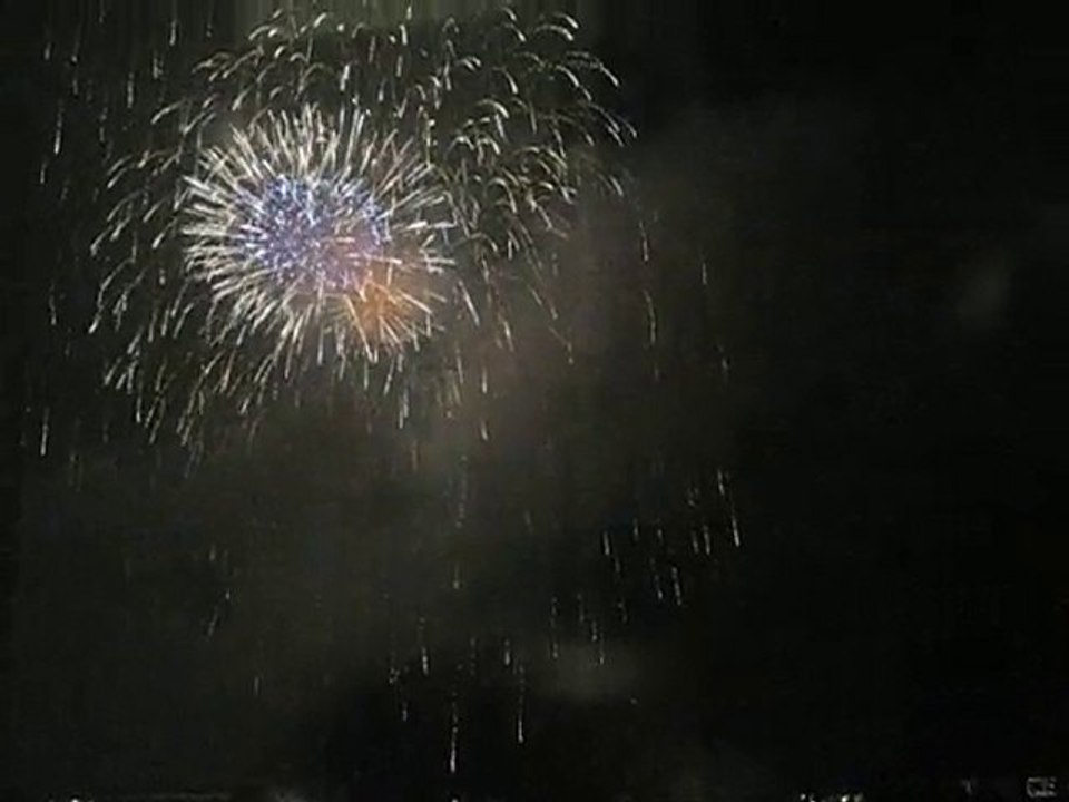 Sail Amsterdam 2010 : feu d'artifice 1