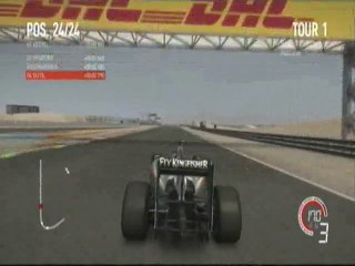 video decouverte exclusive sur F1 2010 ps3