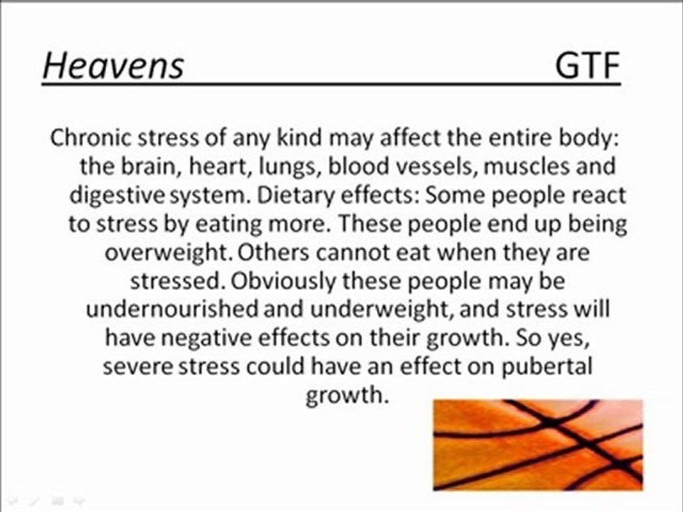 Grow Taller "Can Stress Affect Growth?"