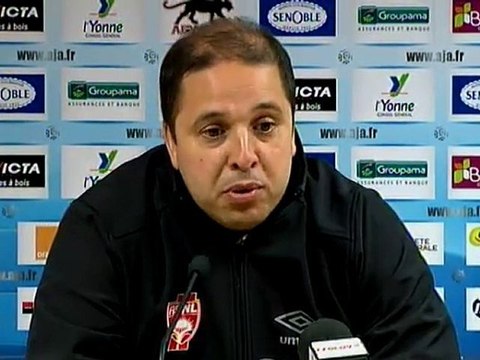 P. Correa après AJA-ASNL (2010/2011)