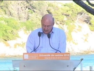 UR 2010 DEBAT - "Les valeurs du Centre"