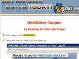 (Web Hosting Free) - Hostgator Coupons - Code: HGATORVIP1