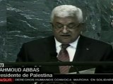 Abbas: Necesario detener construcción de asentamientos en C