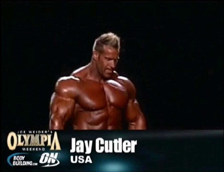 Mr Olympia 2010 Sieger Jay Cutler - Posing