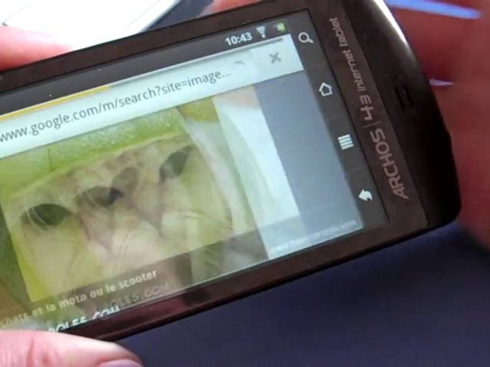 Test Archos 43 Internet Tablet : épisode 2