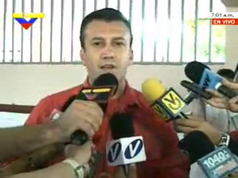 Min. El Aissamí  En absoluta normalidad se desarrolla jornad