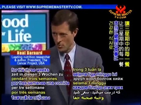 Dr. Neal Barnard: Eating Right for Cancer Survival - P2/8