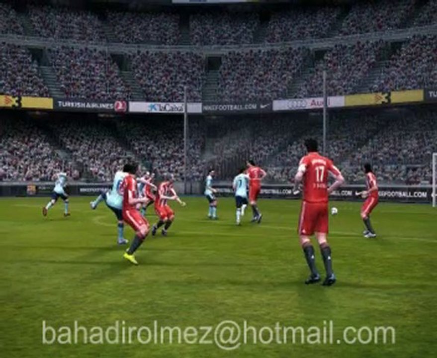 PES 2011 XAVI GOAL