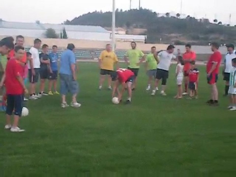 Pirulitos 2010. Partido Solteros y Casados. Penalties.