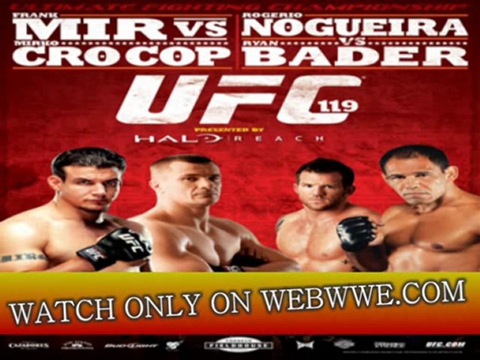 UFC 119: Mir vs. Cro Cop [HD] - Part 1/9 (www.webwwe.com)
