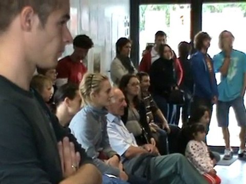 CHANT ANDALOUSSI, INAUGURATION, SALLE de POUVOURVILLE