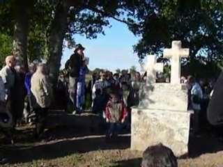 Inauguration Calvaire Soulaines/Aubance
