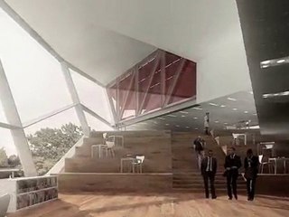 Bibliothèque Caen : Colboc Franzen & Associés, TANK, LUXIGON