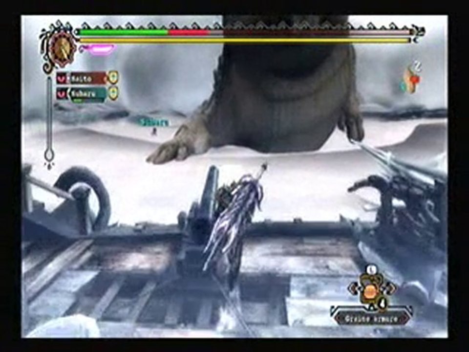Monster Hunter 3 - Jhen Mohran + VS Saito & Hiruma [EF] Team