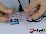 C01172-4 Port Mini Hi-speed USB 2.0 Card Reader Support 32GB