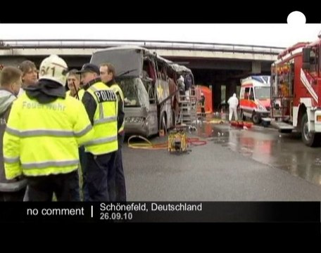Twelve killed in Polish coach crash in Germany - no comment