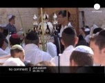 Jews attend 'Kohanim Blessing' prayer in... - no comment