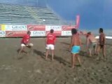 Valerio BERTOTTO, lussazione durante beach rugby