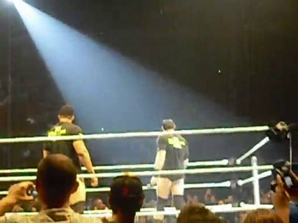 WWE RAW le 24 septembre 2010 à Bercy