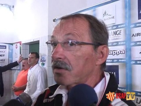 Les réactions d'après match BAYONNE USAP Sept 2010