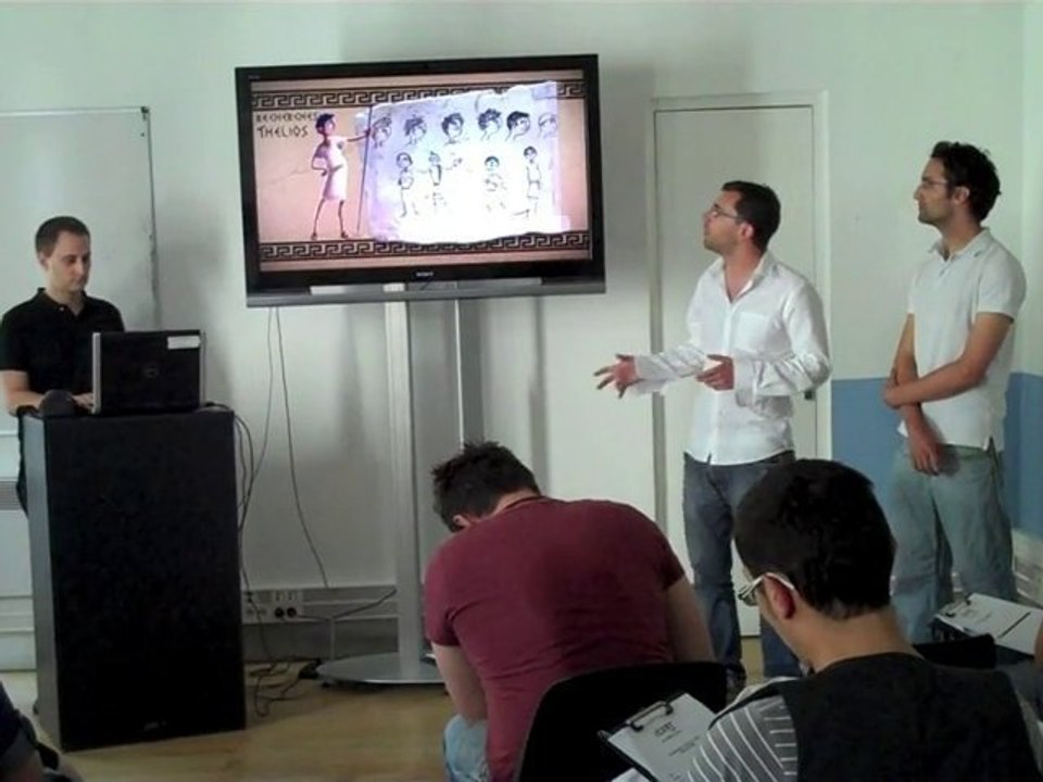 Nous avons présenté notre film 3D aux pros (Blog 2010)