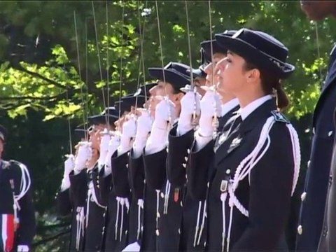 Cérémonie de la 60ème promotion des commissaires de police