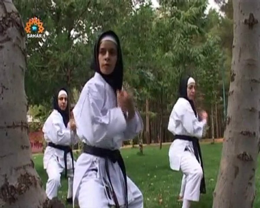 Musulmanes pratiquantes sportives (kata)