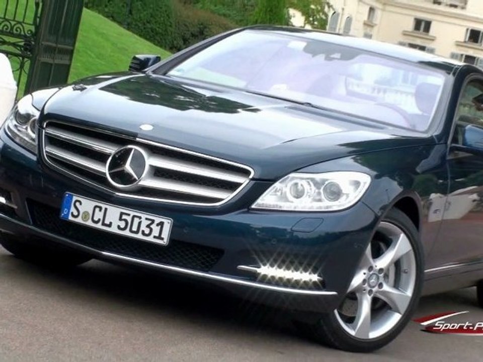 Essai nouveaux Mercedes CL500 et 63 AMG par Sport-Prestige