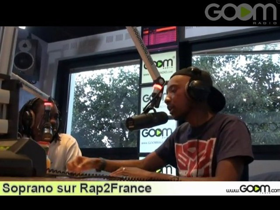 Soprano en interview sur Rap2France