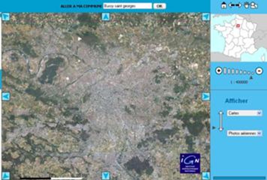 demo geoportail Bussy