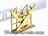 Halloween Sword Shelf: 3D Assembly Animation (720HD)