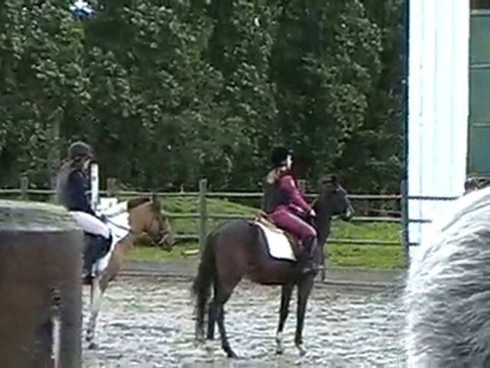 POUETTE RELAIS SAUT d'obstacles à la fete du cheval