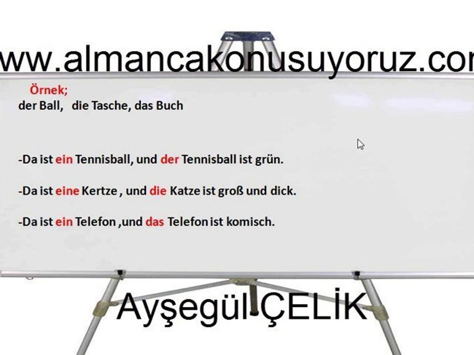 Almanca Belirli\ Belirisiz Artikeller