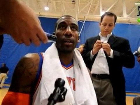 Amar'e Stoudemire NY Knicks interview