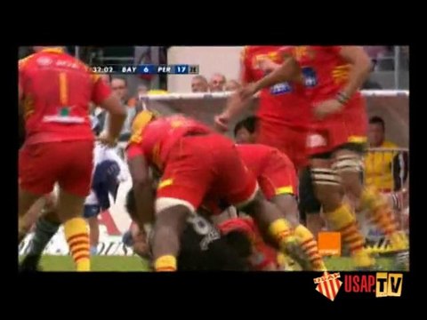 Le résumé du match BAYONNE USAP - Sept 2010