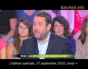 Nicolas Beau (Bakchich) raconte son rdv houleux avec Besson