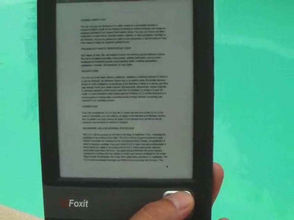 Foxit eSlick présenté par Ebooks-France.
