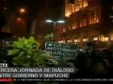 tercera jornada de diálogo entre gobierno chileno y mapuche