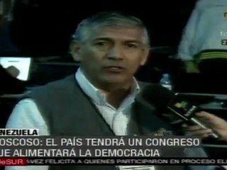 Moscoso: Venezuela tendrá un congreso que alimentará la de