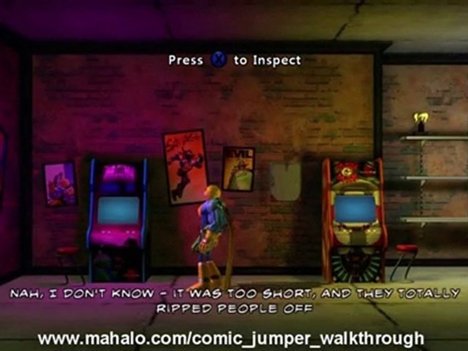 Comic Jumper Walkthrough - Base Exploration #1