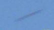 Cylindrical UFO photographed over Czech Republic 21-Apr-2009