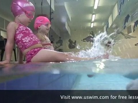 uSwim, level 3, skill 1, streamlined kick, swimming lessons