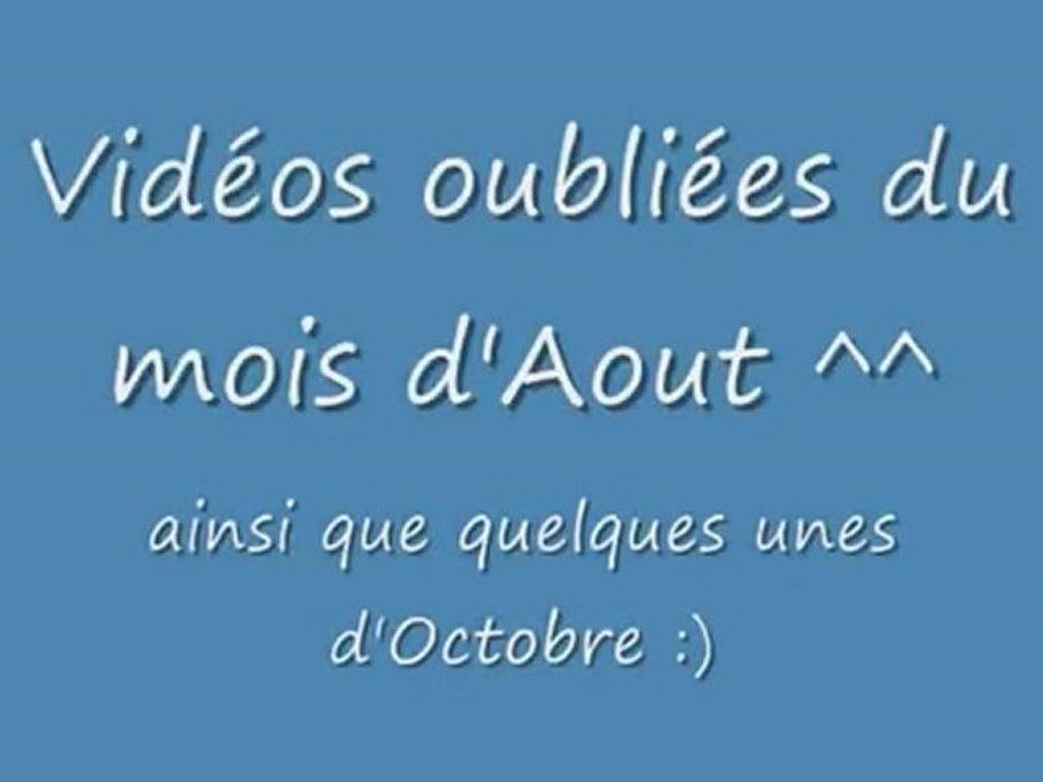 Lou' - Aout & Octobre