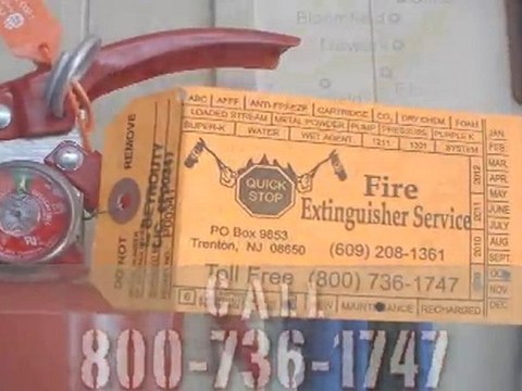 Fire Extinguisher Inspection & Recharging Cranbury New Jers