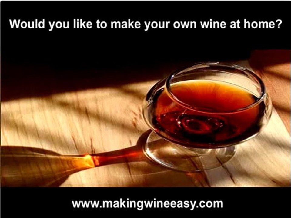 Making Wine