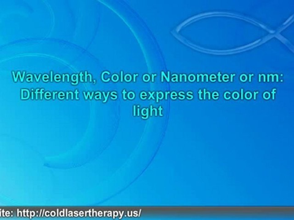 Cold Laser Therapy - Low Level Laser Therapy